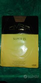 Collant setificato velato nuovo OMSA, 15 denari.