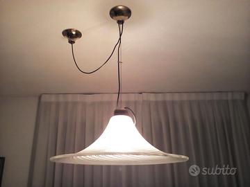 Lampadario Fabbian vetro di Murano