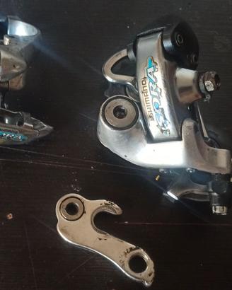Deragliatori anteriore e posteriore Shimano sora 