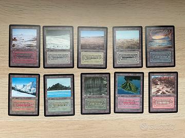 MTG Dual land proxy EDH Magic