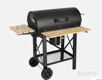 Barbecue a carbonella + affumicatore