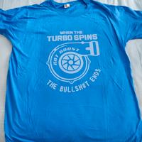 t-shirt in cotone a tema auto 