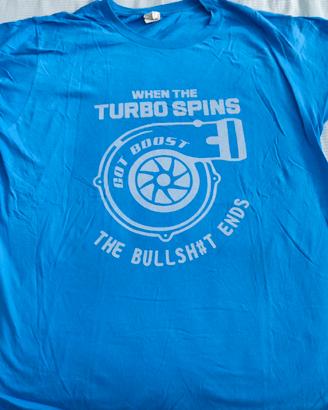 t-shirt in cotone a tema auto 