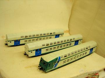 LIMA  VAGONI + PILOTA 2 piani  FS