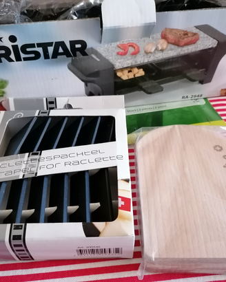 Raclette elettrica per 2 persone