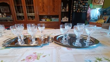 Set di calici di cristallo