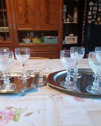 Set di calici di cristallo