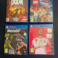 Pacchetto 4 giochi PlayStation 4