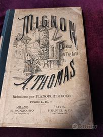 Mignon opera in tre atti