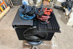 Impianto audio auto hi fi car completo