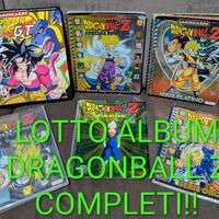 Lotto Album Dragonball Z Serie varie.