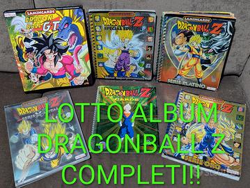 Lotto Album Dragonball Z Serie varie.