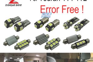KIT 18 LAMPADE LED INTERNE PER VOLKSWAGEN VW TOURA