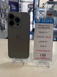 iPhone 15 pro 128 gb ricondizionato