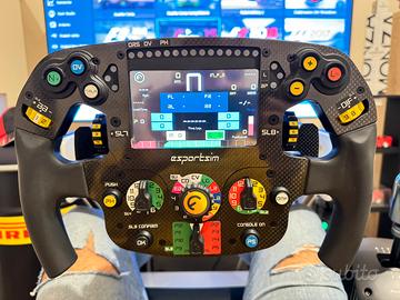 Esportsim v2 con podium hub volante f1