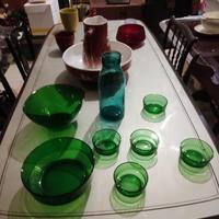 Servizio in vetro d'arte