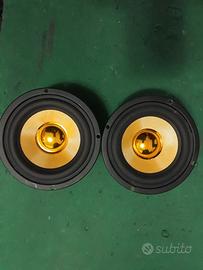 Coppia di altoparlanti in kevlar diametro 10 cm.