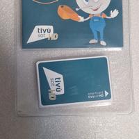 Tessera scheda tvsat nuova mai aperta 