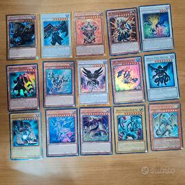 Yu-Gi-Oh! Slifer + Mago Nero + Occhi Blu + Varie