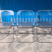 Set 5 sedie Plia by Piretti