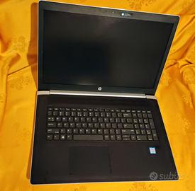 HP ProBook 470 G5  INTEL CORE I7-7500U guasto