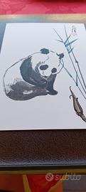 6 stampa antica originale di animali 