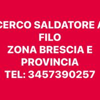 Saldatore con esperienza