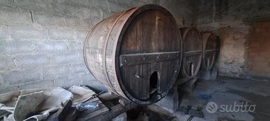 gratis • 4 botti , una  volta  ci facevano il vi