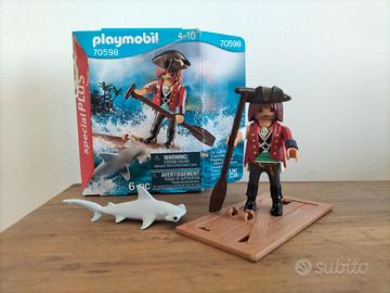 Playmobil: 70598 - Special Plus - Pirata E Squalo