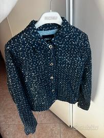 Giacca Jeans Only Levita Shimmer Tg. S