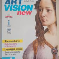 Libro Art Vision New per scuola media, in 2 volumi