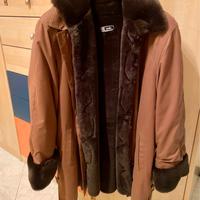 Cappotto Arella uomo con interni pelliccia