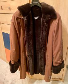 Cappotto Arella uomo con interni pelliccia