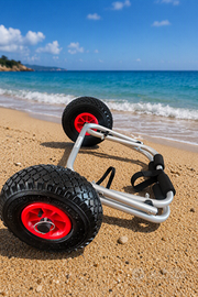 CARRELLO PORTA SUP / KAYAK A 2 RUOTE – NUOVO
