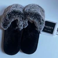 Ciabatte con pelliccia artificiale Daunex 38-39