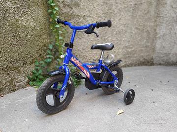 Bicicletta bimbo WISTO con rotelle