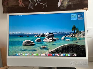 Imac 24 pollici color  silver 2021