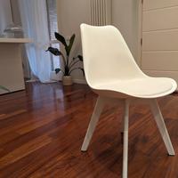 n 4sedie  ''the Masie''con seduta in ecopelle