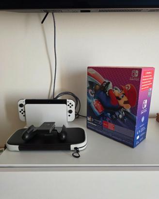 Nintendo Switch OLED + Crash Bandicot + garanzia