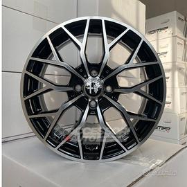 Set Cerchi in lega da 17 Alfa Romeo Junior EW22