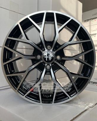 Set Cerchi in lega da 17 Alfa Romeo Junior EW22