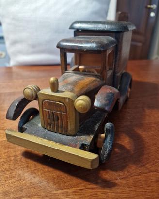 Camion in legno Coca-Cola Raro