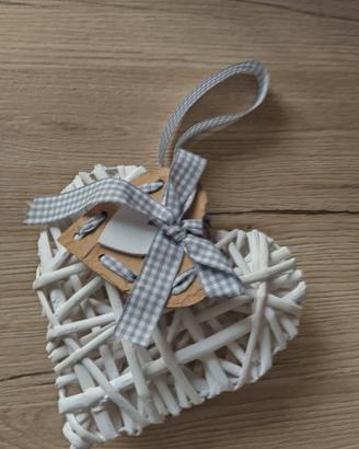 Cuore decorativo shabby chic