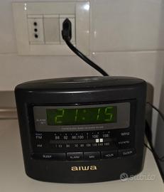 Radio Sveglia Orologio a forma di TV Crt