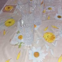 Bicchieri Cristallo decorato Set da 4 pz