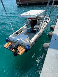 Barca fischerman cabinato