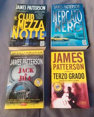 Lotto Libri James Patterson 4 libri thriller