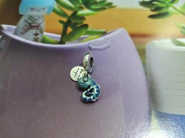 Pandora Charm 791676C01 Camaleonte Cambia Colore