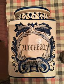 Barattolo ceramica zucchero