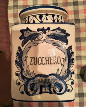 Barattolo ceramica zucchero